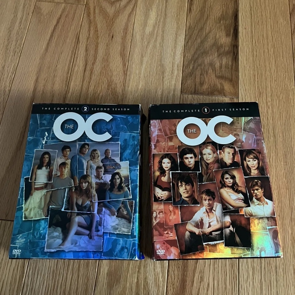 The OC season 1 and 2 complete set DVDs